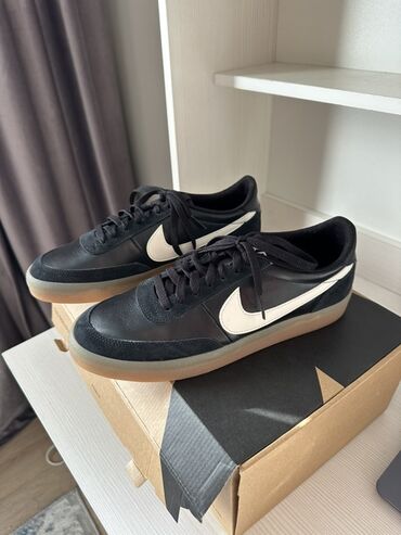 зимняя обувь для мужчин: Мужские кроссовки, 42.5, Nike, Новый, цвет - Черный, Самовывоз, Бесплатная доставка