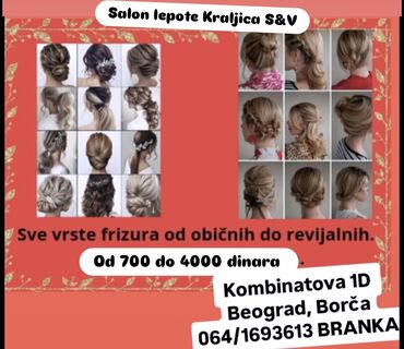 Lepota i zdravlje: Salon lepote Kraljica S&V – profesionalno stilizovanje kose — 1