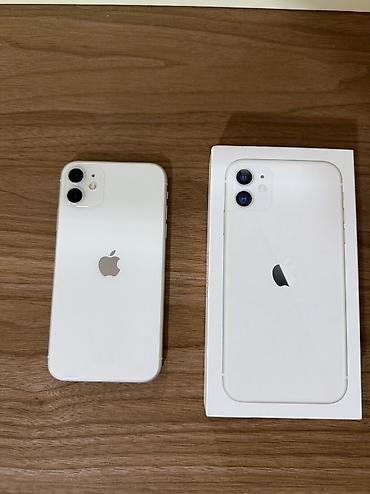 IPhone 11, 128 GB, Ağ, Barmaq izi, Face ID lalafo.az -da IPhone 11, 128 GB, Ağ, Barmaq izi, Face ID