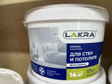 акриловый лак: | Водоэмульсионная краска, цвет - Белый