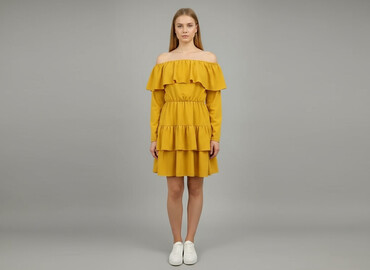 wrzosowe sukienki: Sukienka damska, rozmiar S