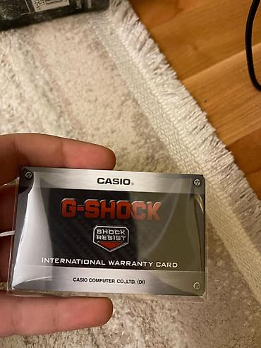 Qol saatları: Qol saatı, G-Shock, rəng - Qara — 9