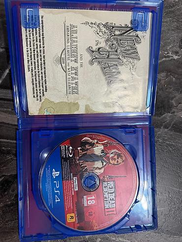 disk satışı: PS4 üçün Red Dead Redemption II oyunu satılır. əla vəziyyətdədi — 2