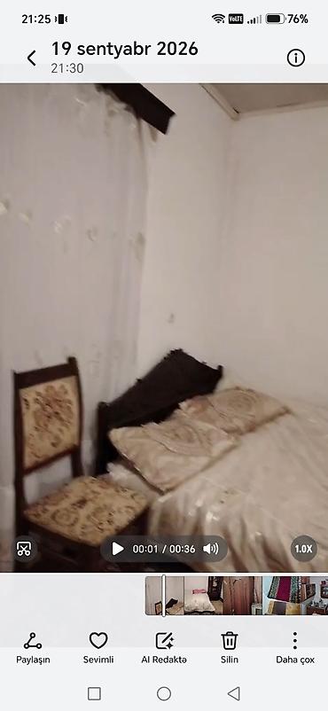 Bayilda akpende 2 otaqli ev oxlanlara kiraye verilir 200 manat