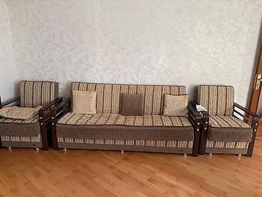 carpayı divan: Yataq otağı və qonaq otağı üçün mebel dəsti Tərkibi: - İkinefəslik — 3