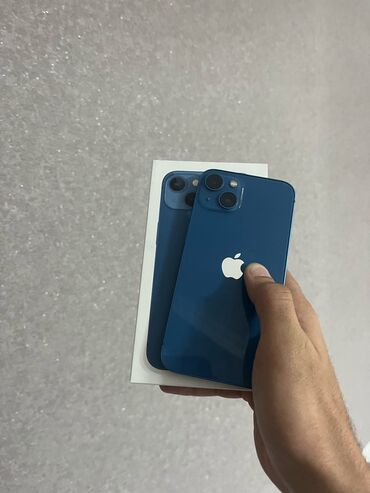 Apple iPhone: IPhone 13, 128 GB, Sierra Blue, Zəmanət, Face ID