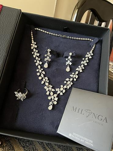 toy sumkalari: Milonga Art Crystal zərgərlik dəsti - Brend: MILONGA ART CRYSTAL — 1