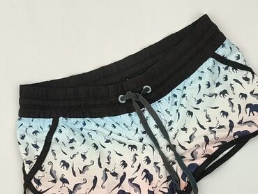 spodnie dresowe prążkowane: Shorts for women, size L (EU 40)