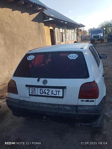 volk racing: Volkswagen Golf: 1992 г., 1.8 л, Механика, Бензин, Хэтчбэк — 2