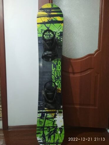 Сноуборды: Фристайл, С креплениями, Б/у — 9