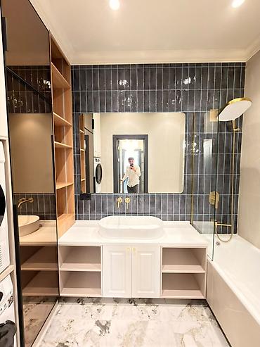 Продажа квартир: 3 комнаты, 109 м², Асанбай мкр Элитка, 2 этаж, Дизайнерский ремонт — 5