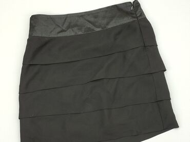 szara spódnice jeansowe: Skirt, XS (EU 34), condition - Very good