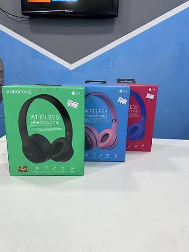 Qulaqcıqlar: Yeni Simsiz (Bluetooth) Qulaqcıqlar, Borofone, rəng - Qara — 1