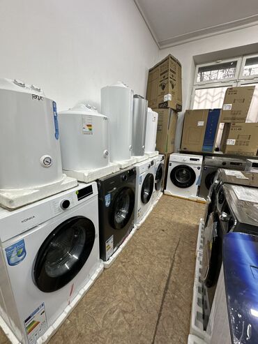 Стиральные машины: Стиральная машина Indesit, Новый, Автомат, 10 кг и более, Полноразмерная — 7