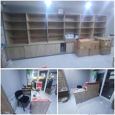 Magaza vitrinleri, reseption masa hamisi birlikde 500 Azn. Ideal