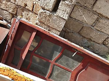 agaclar: Məhsul: Şüşəli giriş/interyer qapıları dəsti Təsvir: - Material: ağac — 1