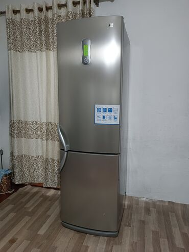 купить бу холодильник в бишкеке: Холодильник LG, Б/у, Двухкамерный, No frost, 60 * 2 * 60