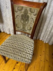 5×15 taxta qiymeti 2023: 6 ədəd stul satılır 120 manata ünvan köhnə günəşli & AF(2222