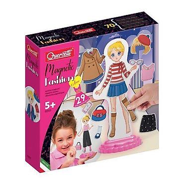 comma svecane haljine: Kreativni set Fashion Anna – 29 magneta Quercetti Magnetic Fashion — 1