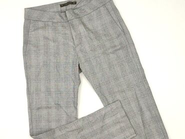 spodnie dresowe tureckie: Material trousers for women, size S (EU 36)