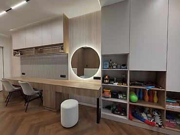 Продажа квартир: 3 комнаты, 122 м², Асанбай мкр Элитка, 9 этаж, Дизайнерский ремонт — 7