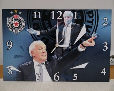 Satovi za kuću: Zidni sat, bоја - Šareno, Novo — 13