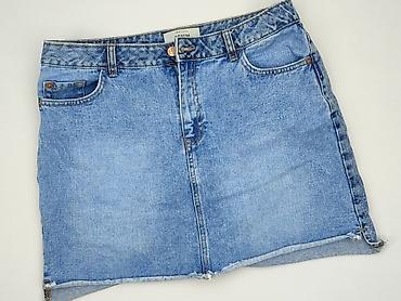 jeansy biale: Denim, Spódnica damska, rozmiar L — 1