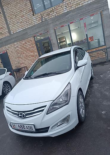 Hyundai: Hyundai Solaris: 2015 г., 1.4 л, Механика, Газ, Седан — 2