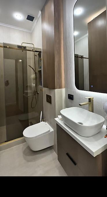 elegance stroy: 3 комнаты, 75 м², Асанбай мкр Элитка, 1 этаж, Евроремонт — 2