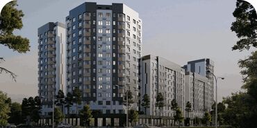 квартиры 5 микрорайон: 3 комнаты, 92 м², Элитка, 14 этаж, ПСО (под самоотделку)