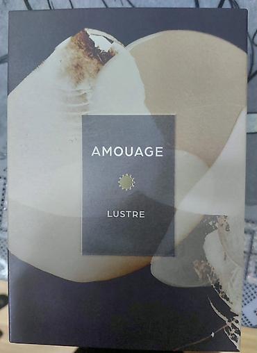 Amouage Lustre ətri __ Qeyd edim ki, məhsulun orijinal qiyməti 475$