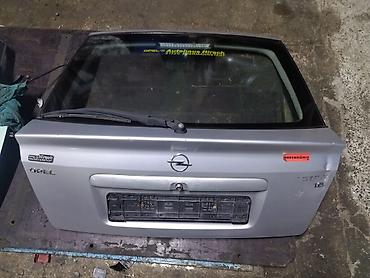 opel astra g: Крышка багажника Opel, 2001 г., Б/у, Оригинал — 1