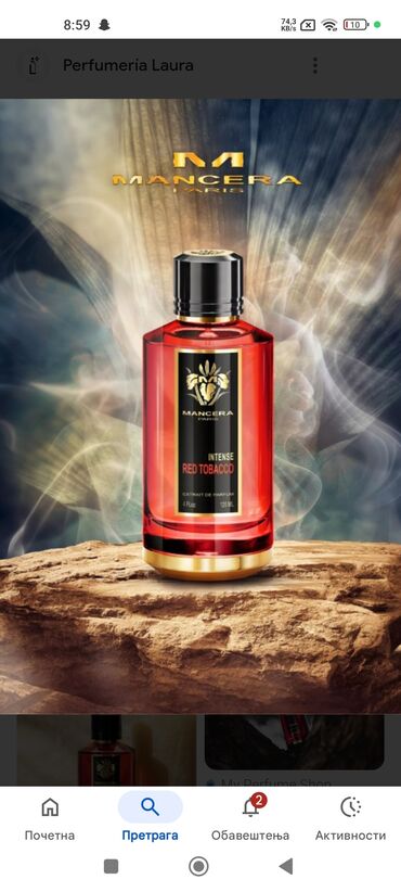 Parfemi: Parfemi testeri Sadržaj seta (prema prikazanim bočicama i etiketama) — 48