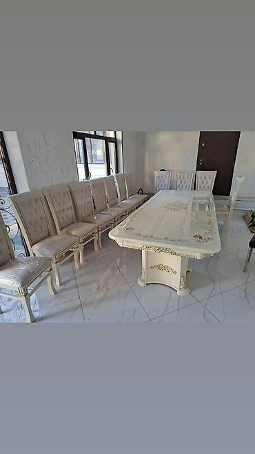 Столы и стулья для зала: Стол и стул для зала, Новый, Бесплатная доставка, цвет - Белый — 2