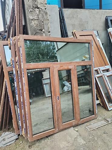 6 eded plastik pencere satilir 1 ededi 130azn.Olcu eni 1.40,hun