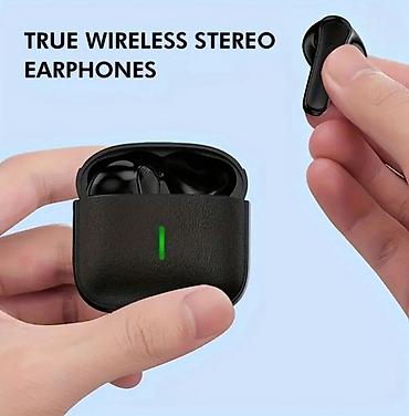 Qulaqcıqlar: Yeni Simsiz (Bluetooth) Qulaqcıqlar, rəng - Qara — 2