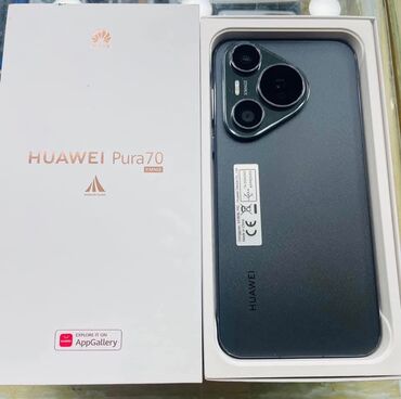 Huawei: Huawei Pura 70, 256 GB, rəng - Qara