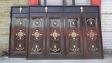 Распашные ворота: Ворота, распашные откатные, металл Россия, отличного качества — 29