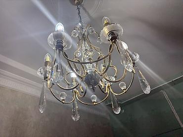 list tava: Çılçıraq, 6 lampa, Metal — 4
