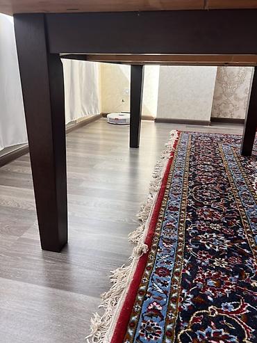 Masalar: Qoz agacindan masa Xüsusiyyətlər: - Üst lövhə iki tərəfdən sürüşərək — 3