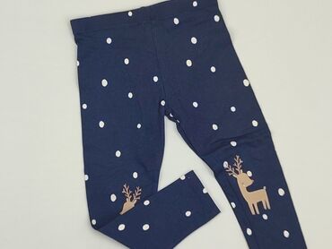 top niebieski sinsay: Leggings for kids, F&F, 3-4 years, 98/104, condition - Very good