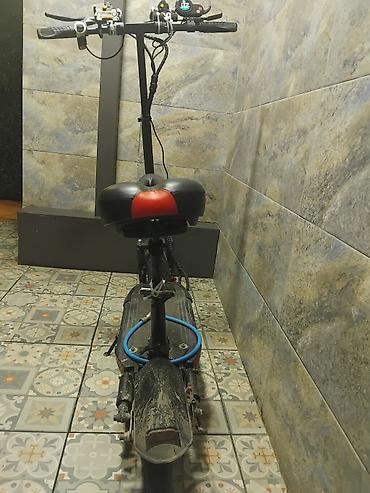 самокат bakida: Elektrik skuter, oturacaqlı və gücləndirilmiş işıqlandırma sistemi — 6