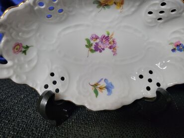 Ostalo posuđe: Korpa nova Lindner porcelan Zapadna Nemacka 70,80te. Korpica nova,sve — 5