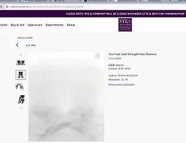 Žardinjere: Kovane gvozdene postolje/korpa za cveće - Materijal: kovan gvožđe — 17