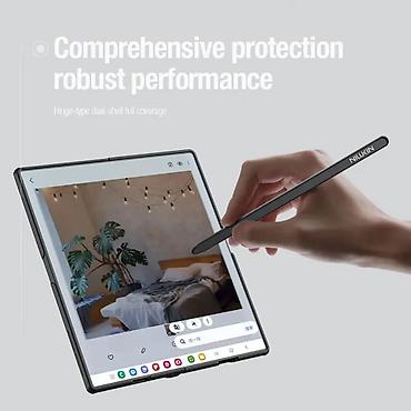 Maske i futrole za telefone: Maska Nillkin Scrub Fold za Samsung F966B Galaxy Z Fold 7 crna — 9