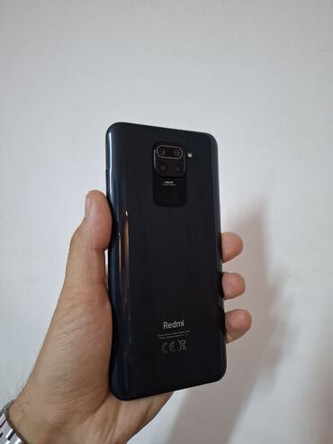 Xiaomi: Xiaomi Redmi Note 9, 128 GB, rəng - Qara, 
 Barmaq izi