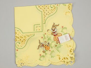 PL - Tablecloth 81 x 81, color - Yellow, condition - Perfect