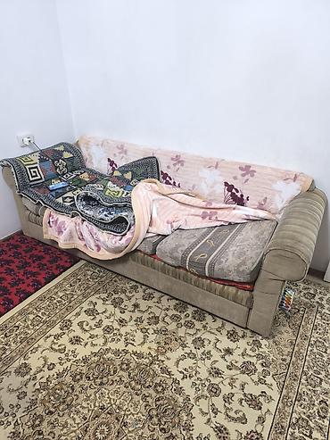 угловой диван стол: Комплект мягкой мебели, Б/у, Самовывоз, цвет - Бежевый — 2