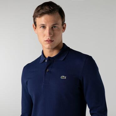 Толстовки: Мужская толстовка, 2XL (EU 44), Lacoste, Новый, цвет - Синий, Самовывоз