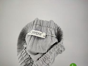buty slippers: Spodnie materiałowe damskie, rozmiar M — 4